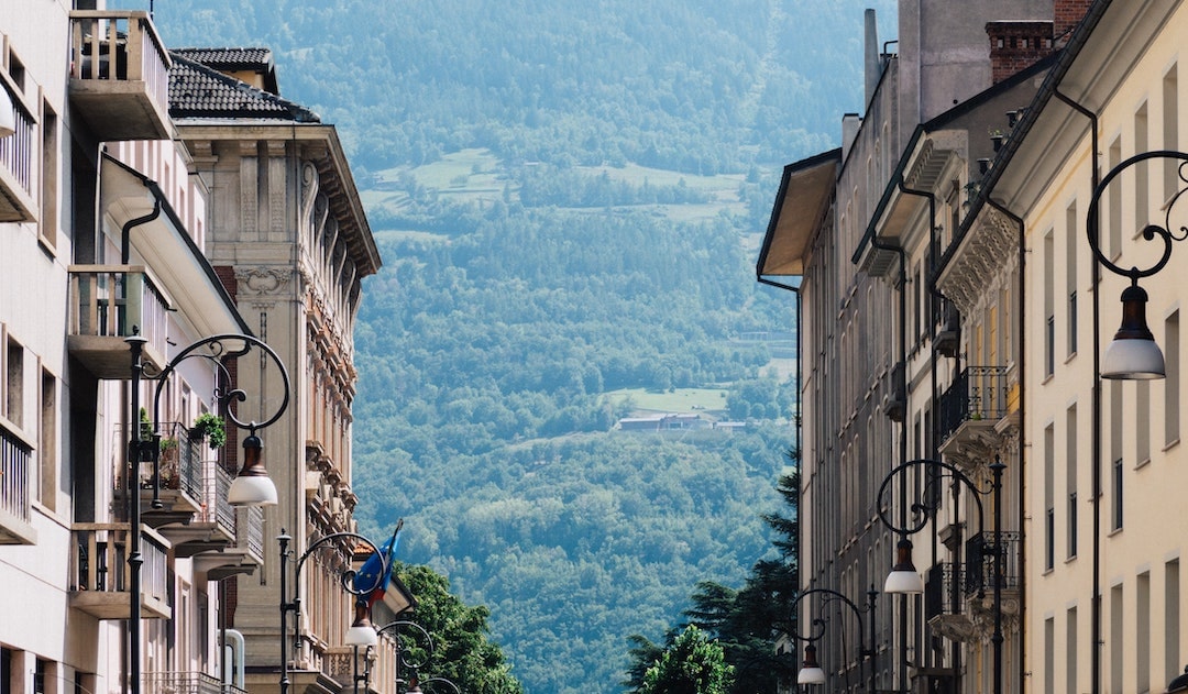 Aosta small Italian towns