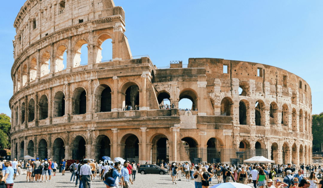 Top 5 UNESCO Heritage Sites in italy rome colosseum