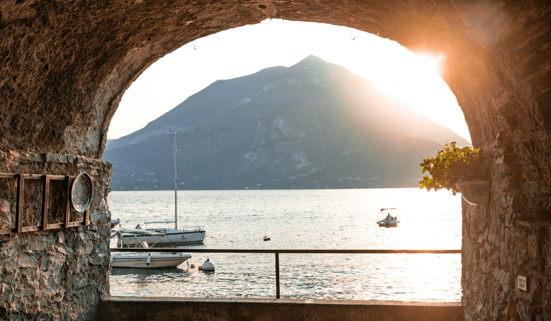 towns of lake como map italy