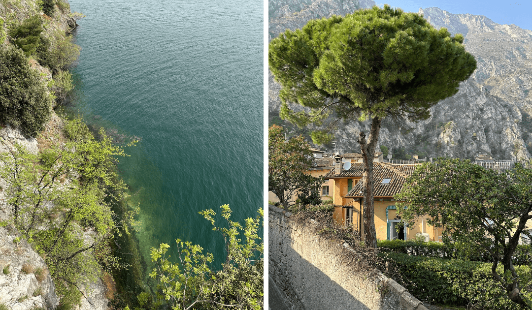 Colorful Houses in Lake Garda