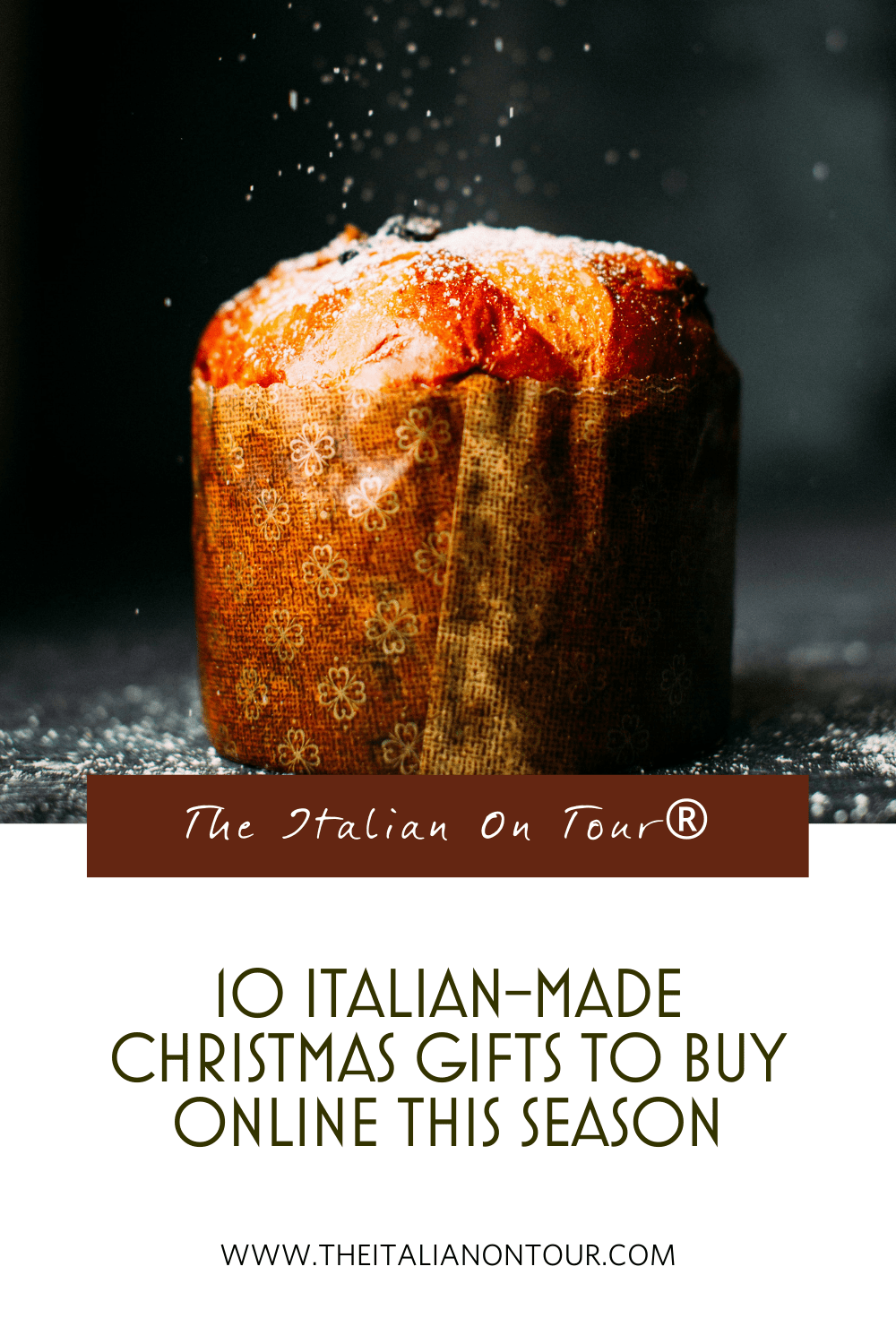 Pinterest Pin for 10 Italian-Made Christmas Gifts to Buy Online This Season