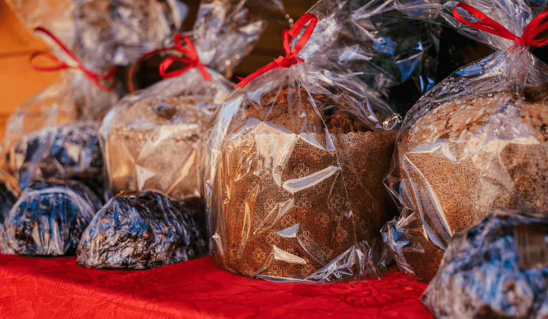 Panettone wrapped for gifting | The Italian On Tour